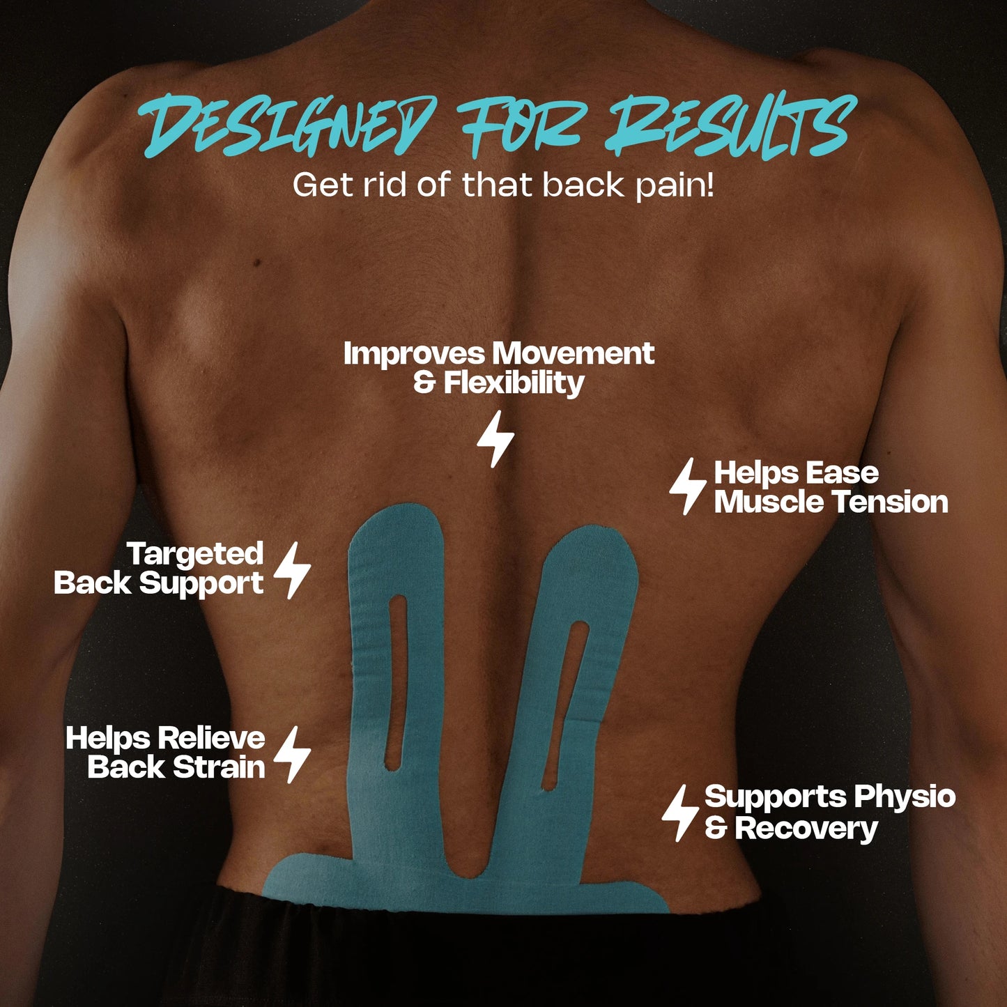 Back Kinesiology Tape