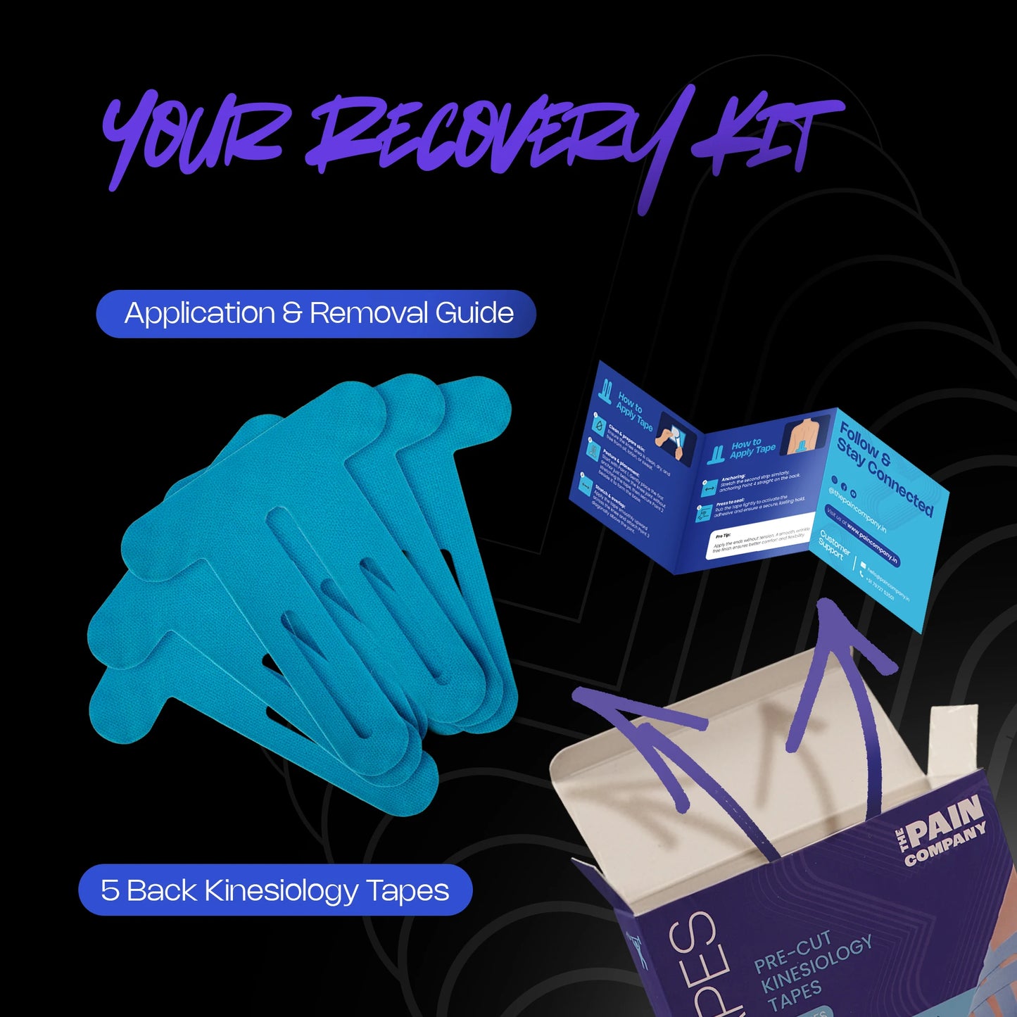 Back Kinesiology Tape