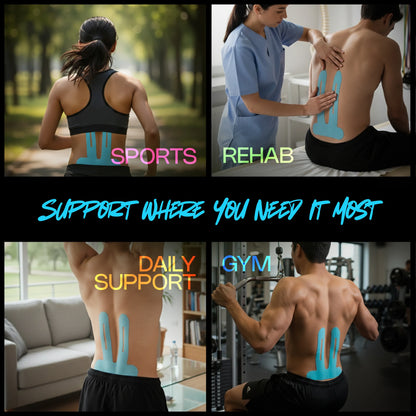 Back Kinesiology Tape