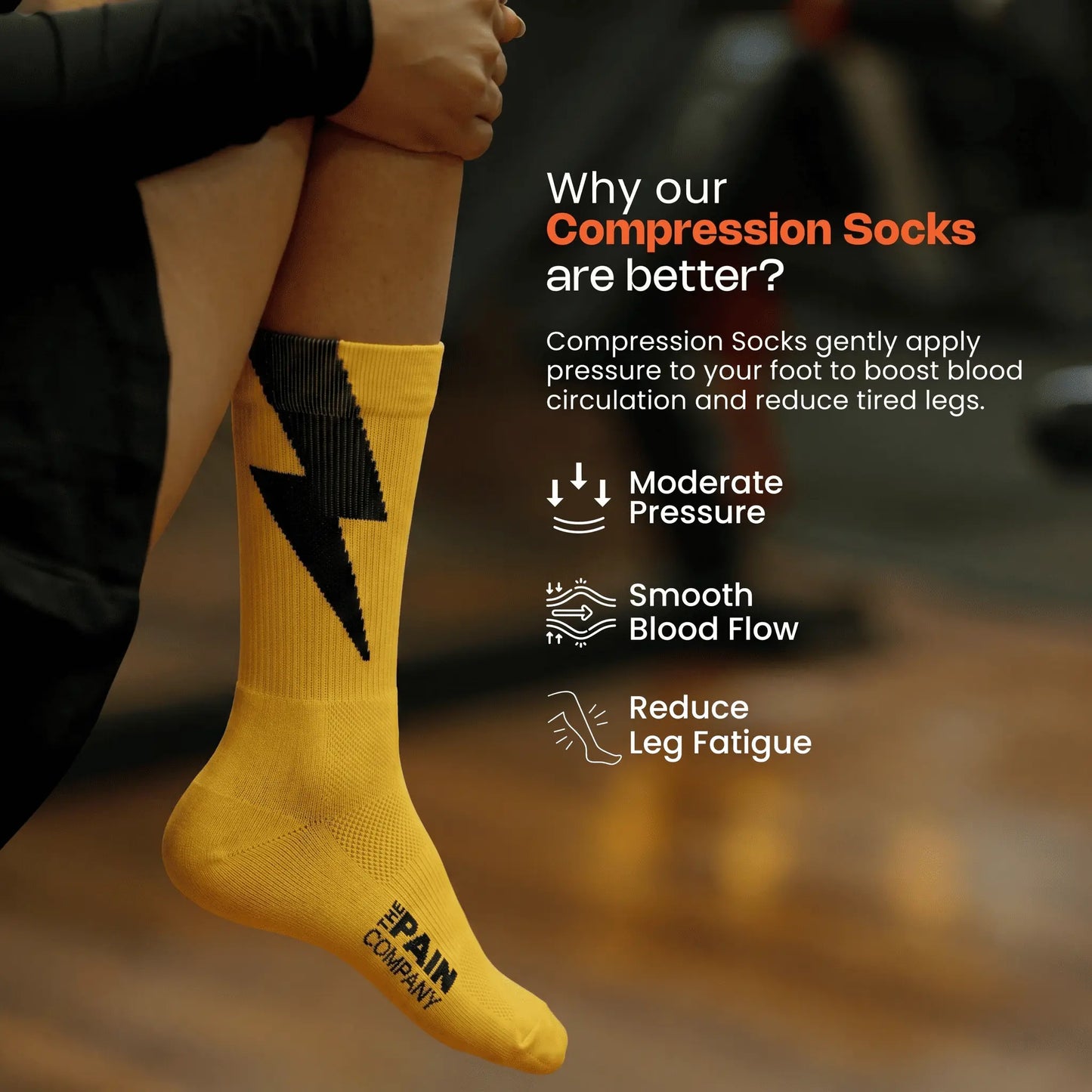 Compression Socks - Yellow
