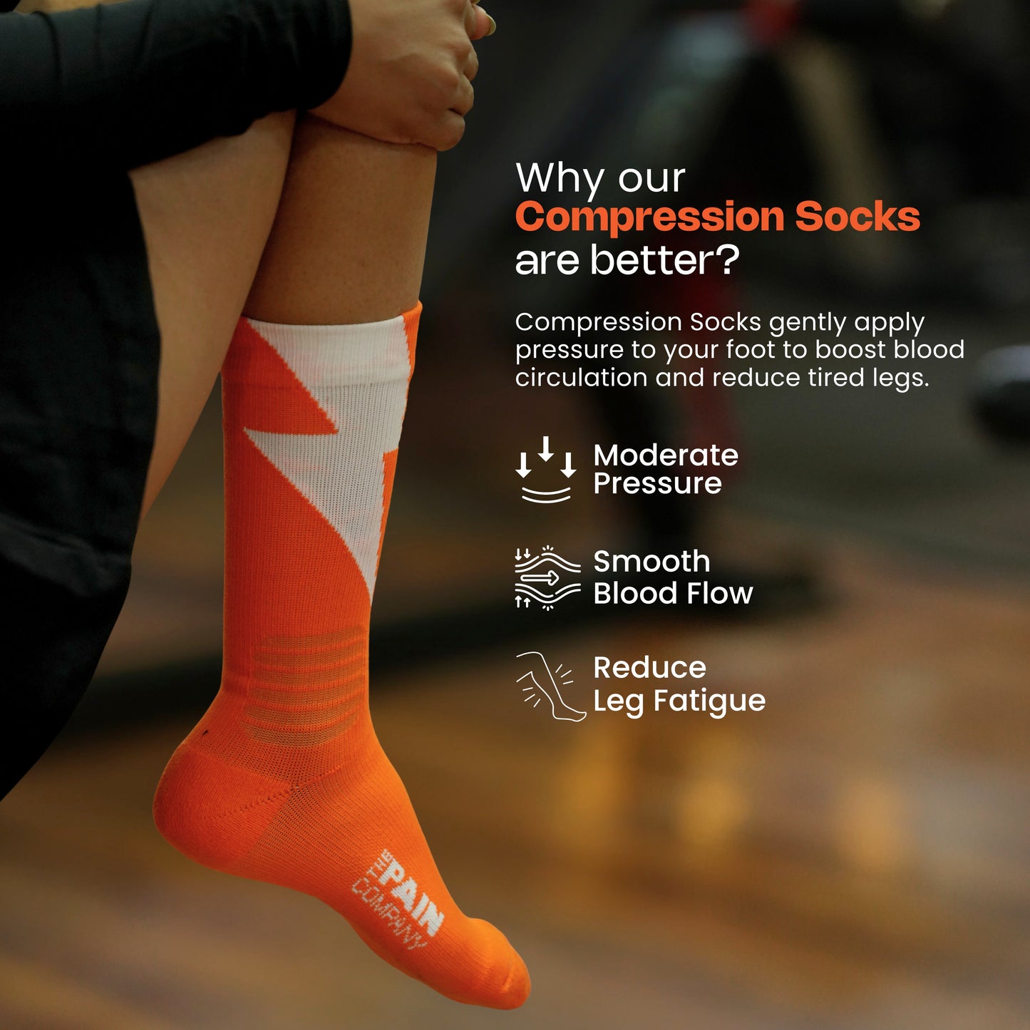 Compression Socks - Orange