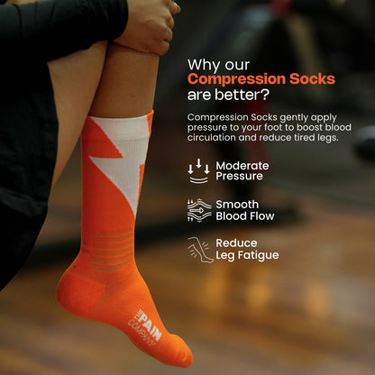 Compression Socks - Orange
