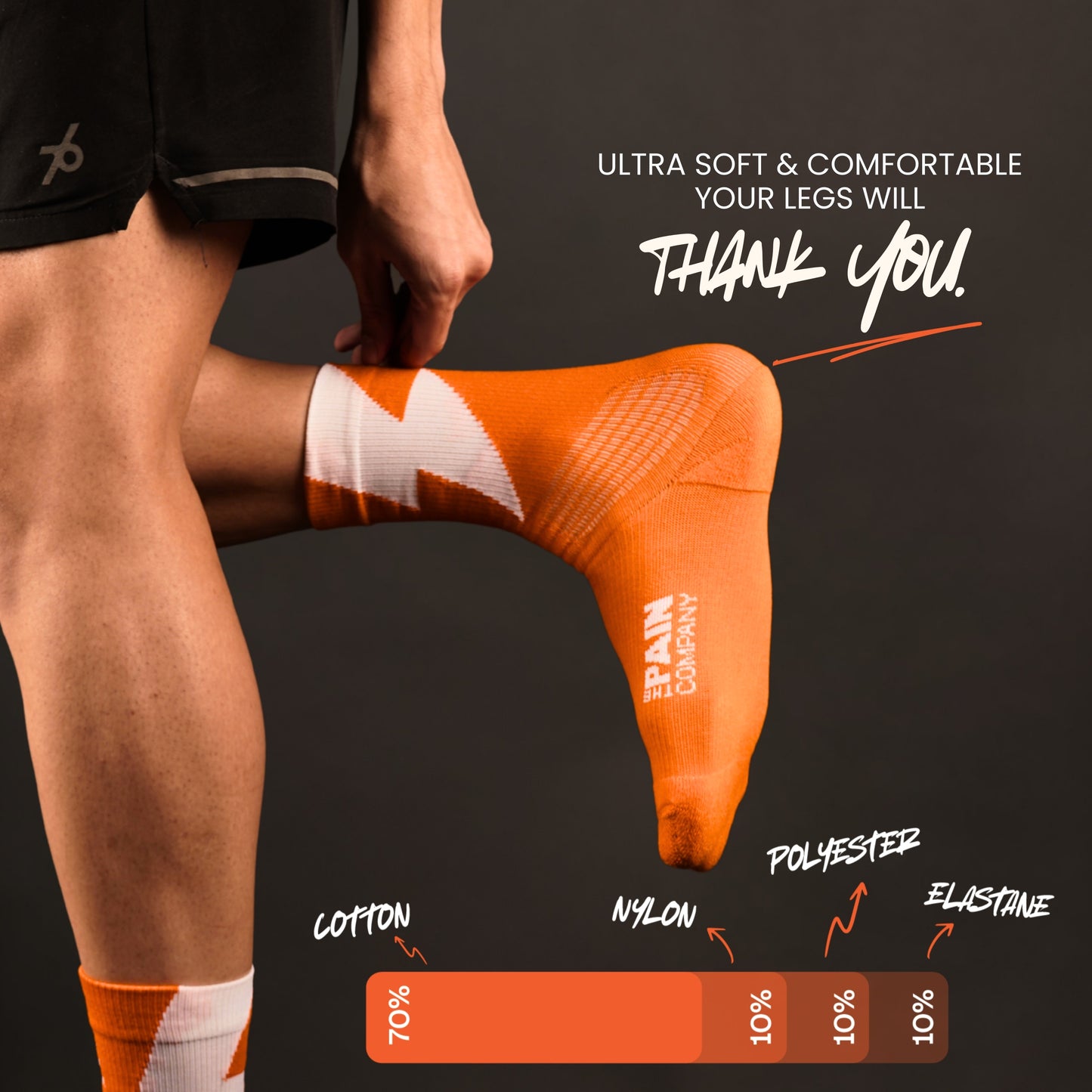 Compression Socks - Orange