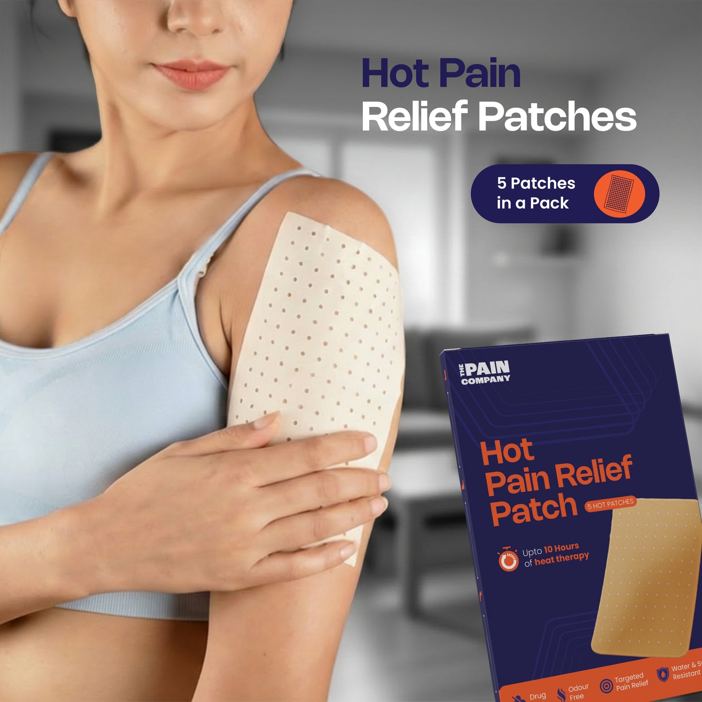Hot Pain Relief Patch
