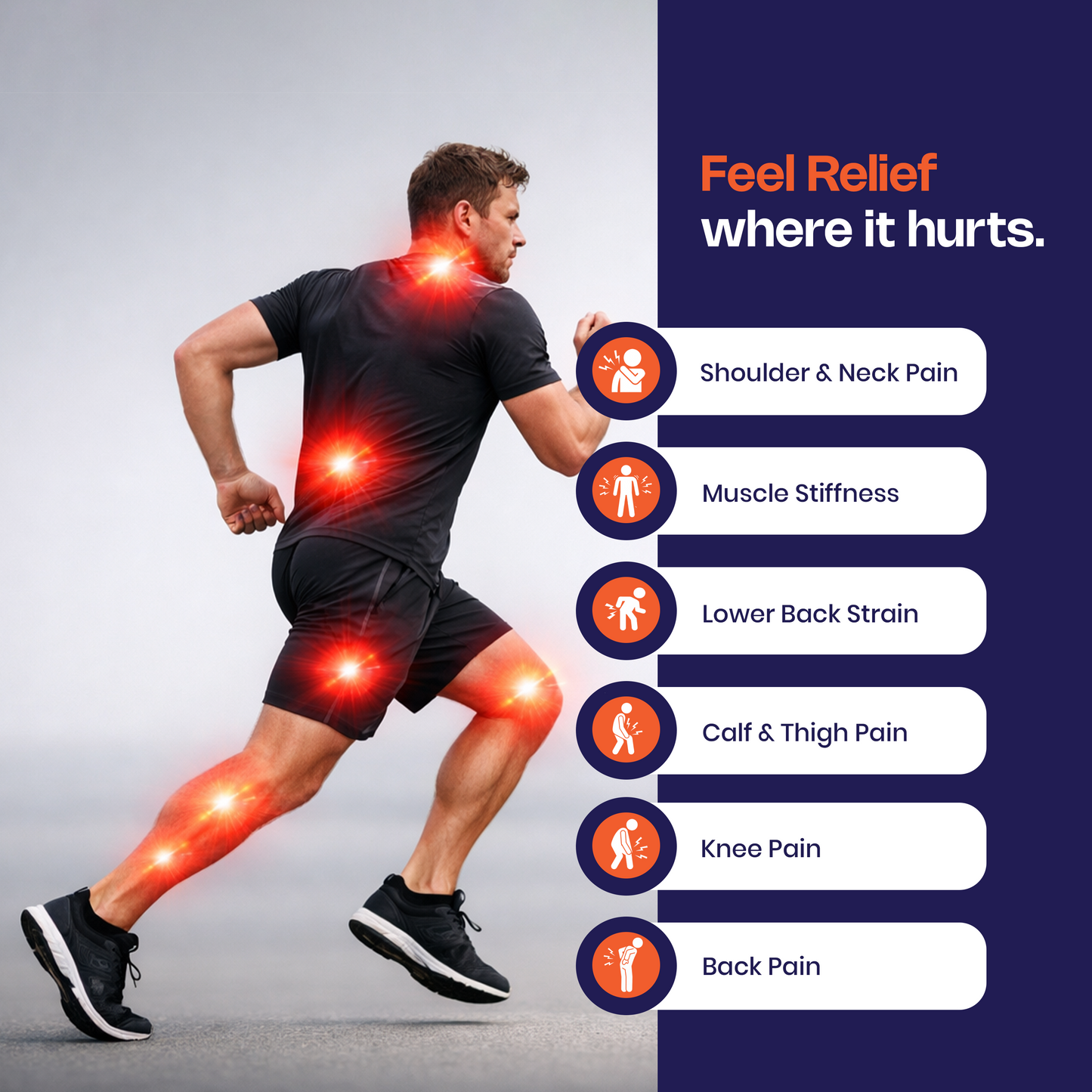 Hot Pain Relief Patch