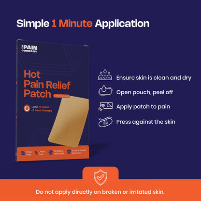 Hot Pain Relief Patch